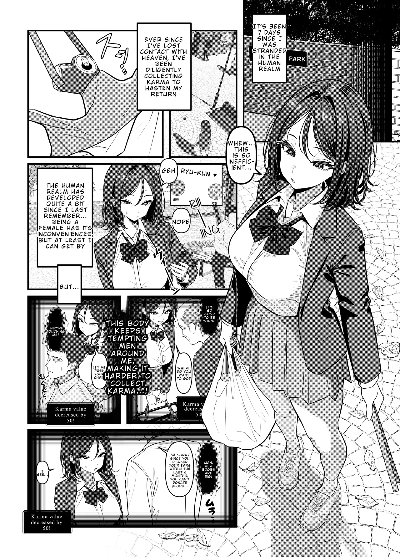 Hentai Manga Comic-Holy Bitch 1-Read-18